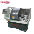 4 station tool carrier precision cnc lathe with non-noise at any speed CK6432A